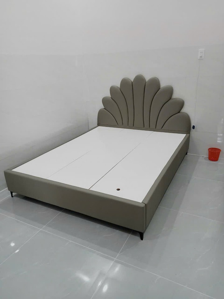 GIƯỜNG BỌC NỆM VỎ SÒ