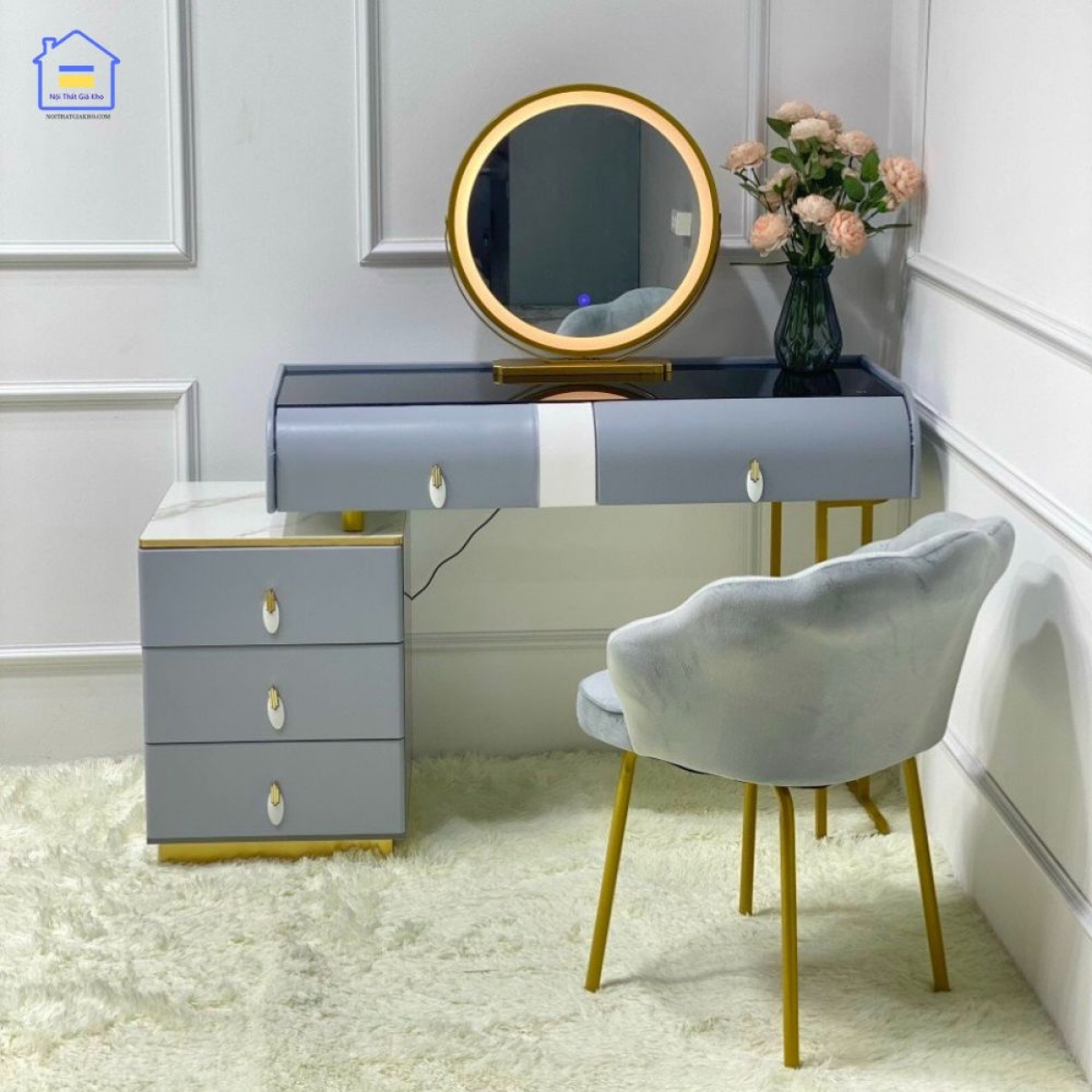 Kiểu dáng sofa đơn hình vỏ sò lạ mắt nhơn trạch đồng nai 